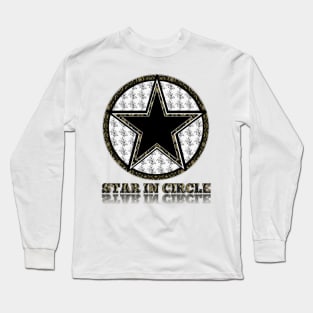 Star in circle Long Sleeve T-Shirt